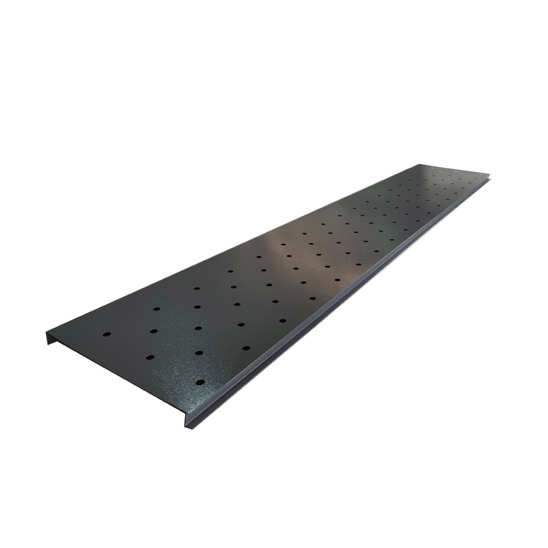 Satus Fence Round Holes Trellis Panel 1780x300mm – Anthracite Grey | 22427125