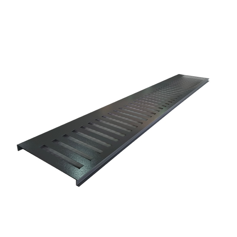 Satus Fence Vertical Lines Trellis Panel 1780x300mm – Anthracite Grey | 22427130