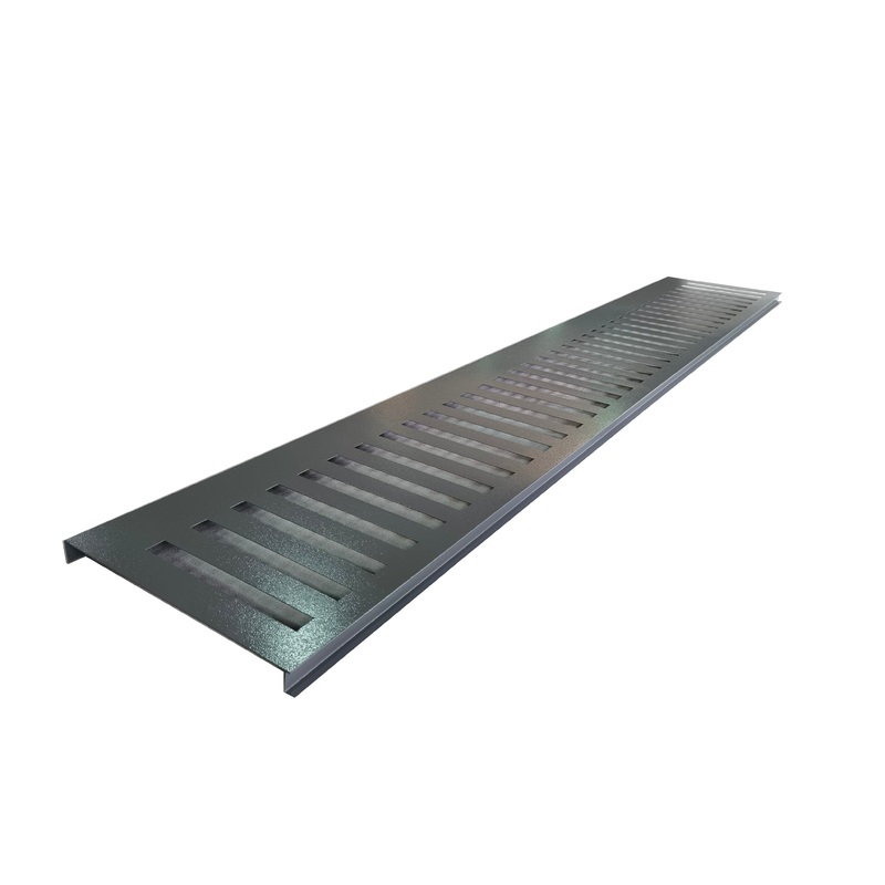 Satus Fence Vertical Lines Trellis Panel 1780x300mm – Merlin Grey | 22423130
