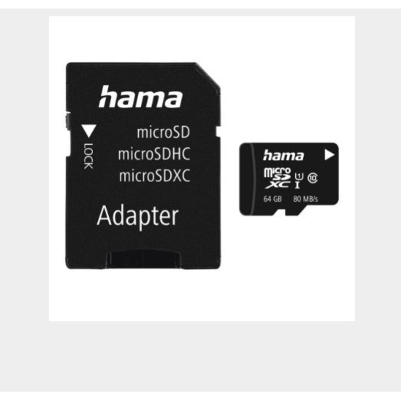 Hama Microsdhc 64gb Class 10 Uhs-i | 300539