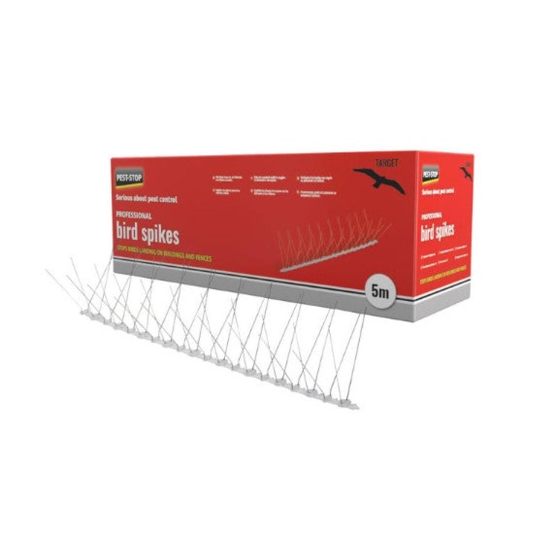 Pest-Stop Professional Bird Spikes (Pack of 10) | 7001-54