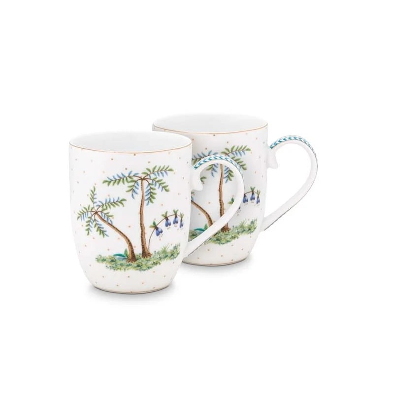 Set/2 Mugs Small Jolie Dots Gold 145ml 51.002.246