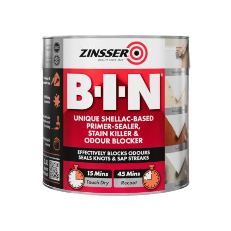 Zinsser B-I-N Primer Sealer 2.5L | ZN610160