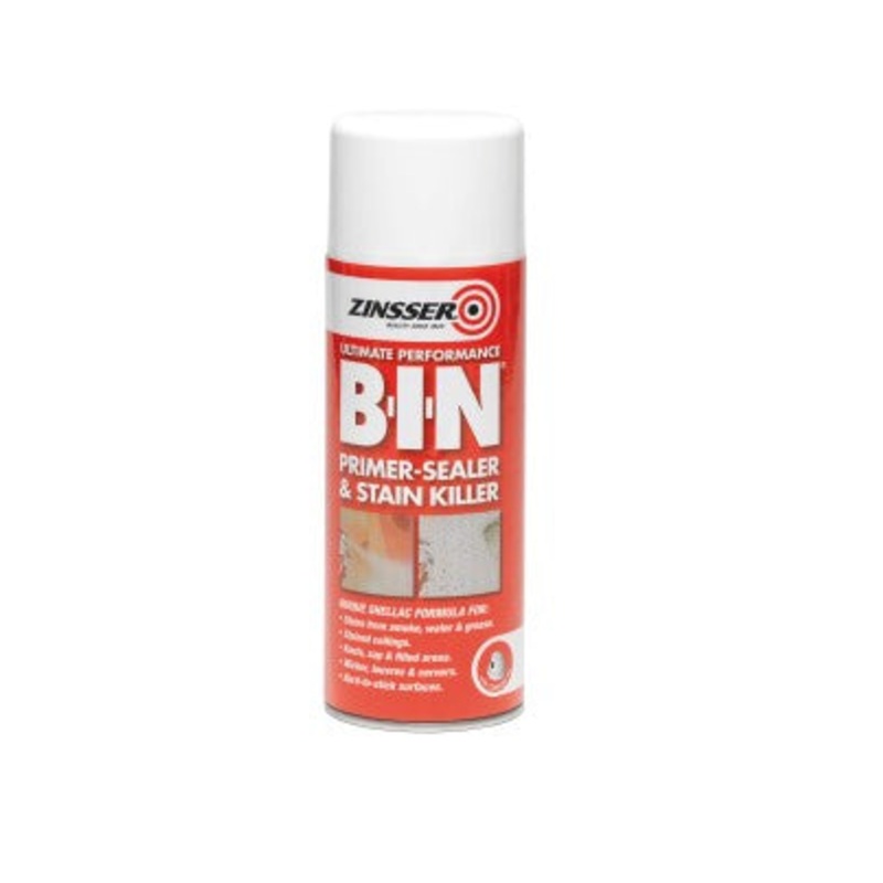 Zinsser B-I-N Primer Sealer Aerosol 400ml | ZN610467
