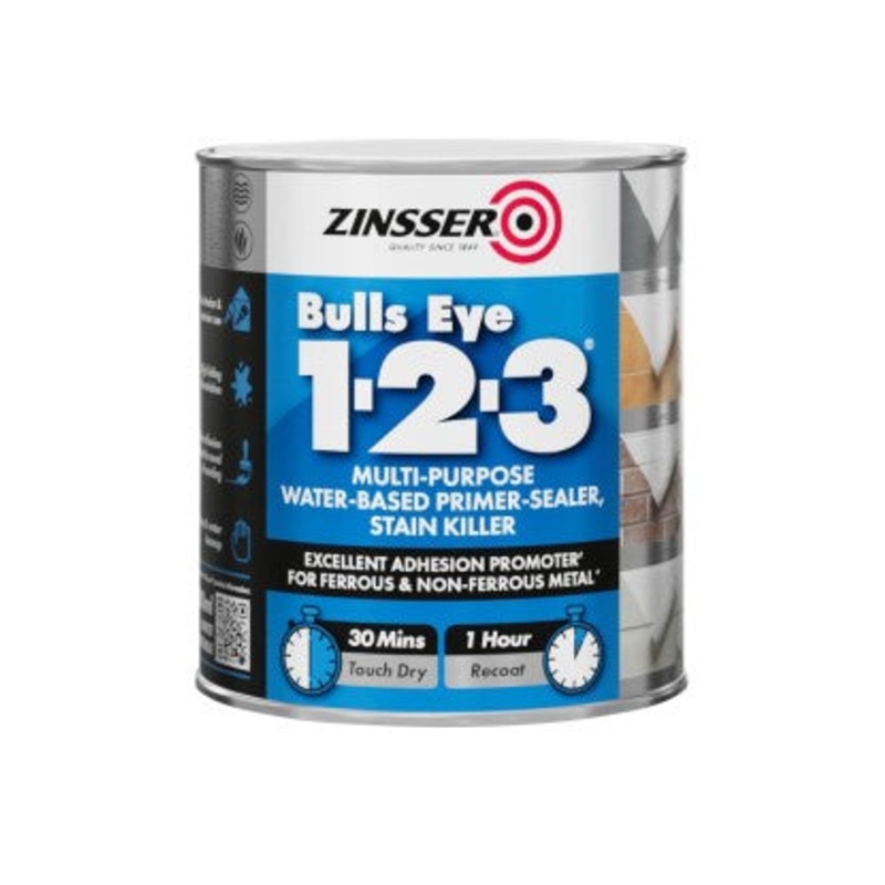 Zinsser Bulls Eye 1-2-3 Primer Sealer 500ml | ZN610238