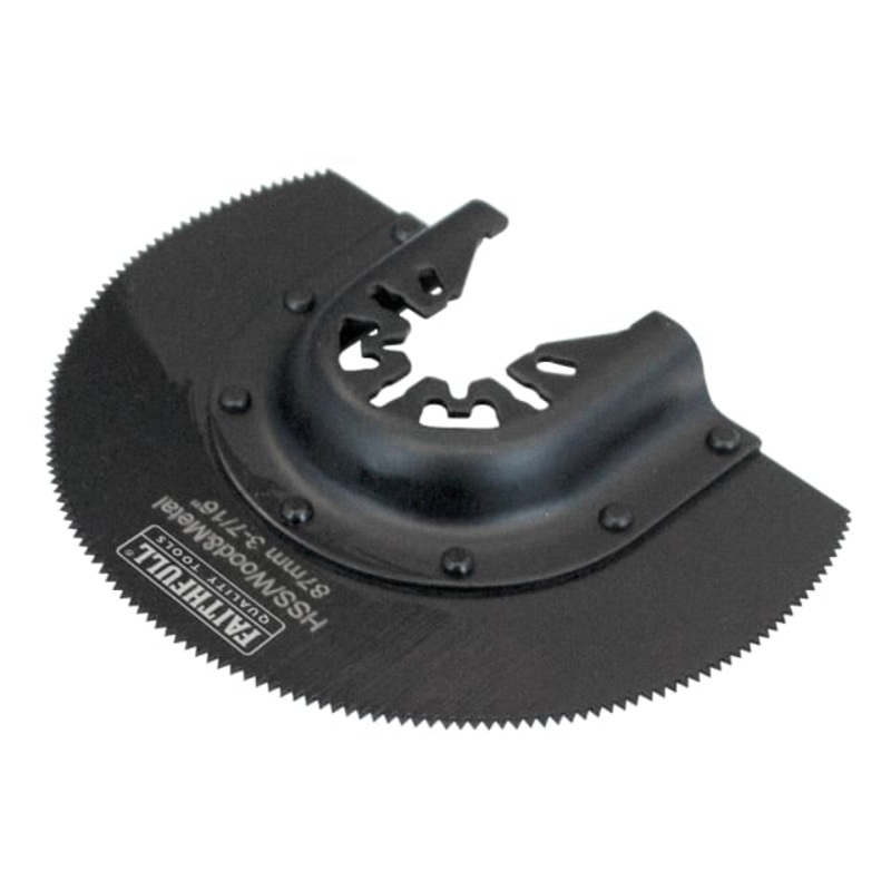 Faithfull Multi-Functional Tool HSS Radial Blade Wood / Metal 87mm | FAIMFWM80