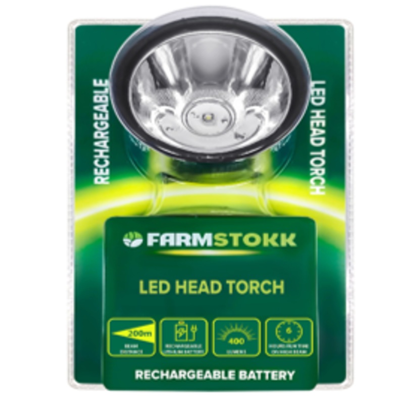 Rechargeable LED Head Torch | TE0826