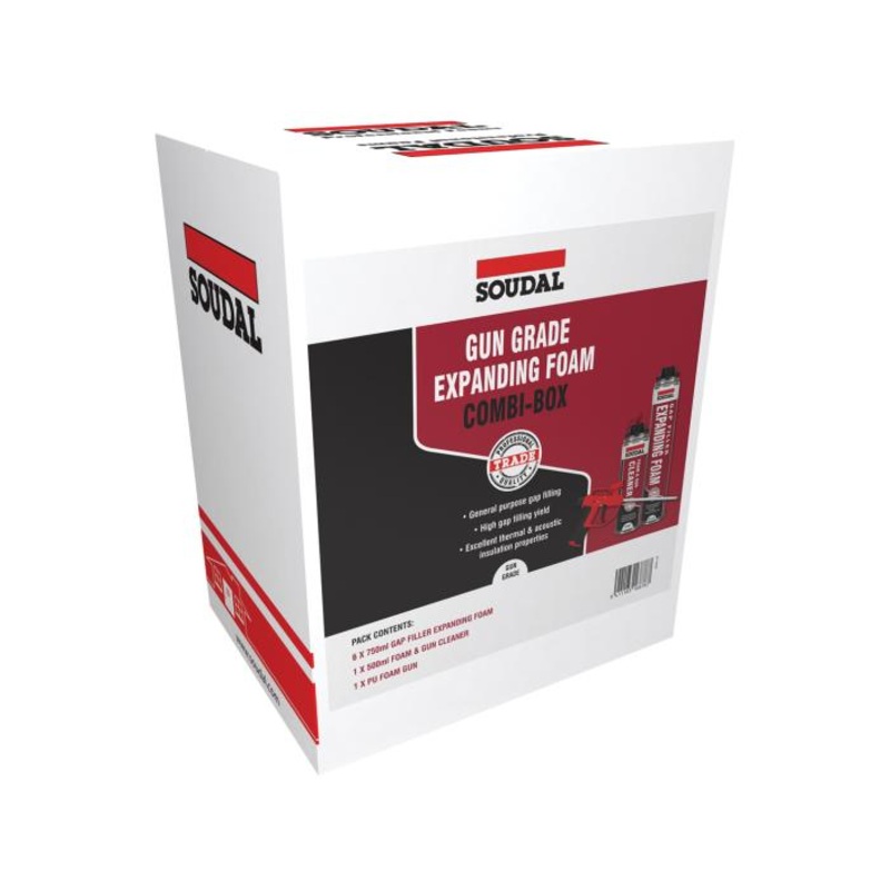 Soudal Gap Filler Combi Box 6 In 1 | 152990
