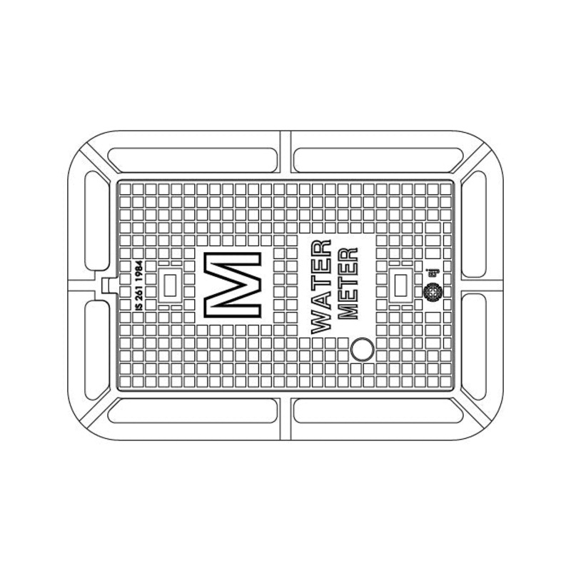 Leopard B125 Water Meter Cover & Frame 445×275 Mm | 710320