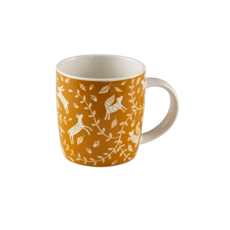 Price & Kensington Woodland Mustard Mug 34cl | 0059.726