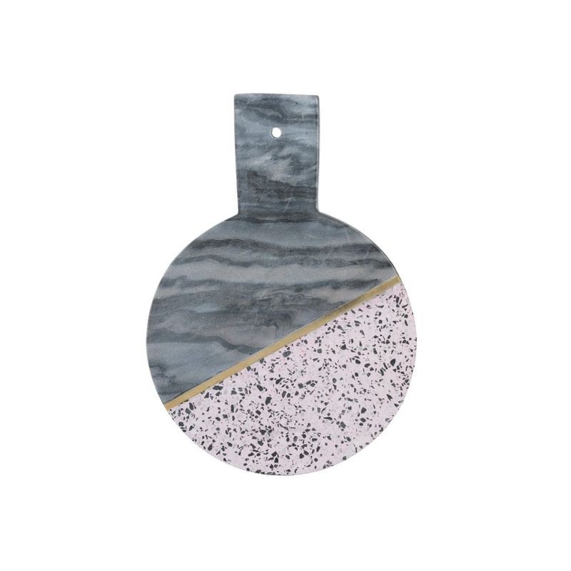 Typhoon Elements Terrazzo/Marble Round Handled Board | 1401.043