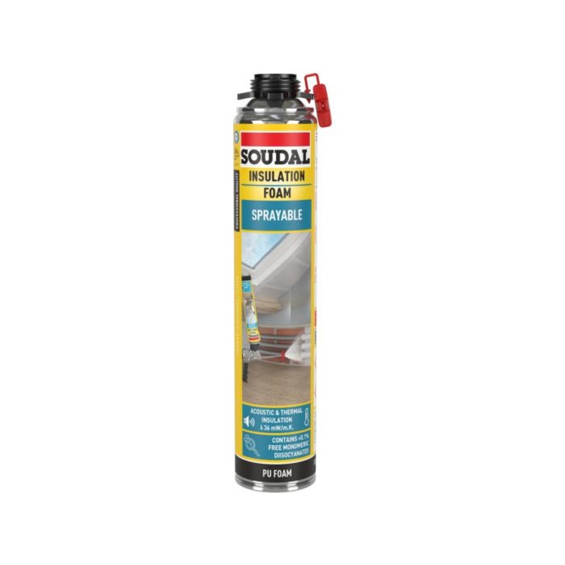 Soudal Sprayable Insulation Foam Gun Grade | 155780