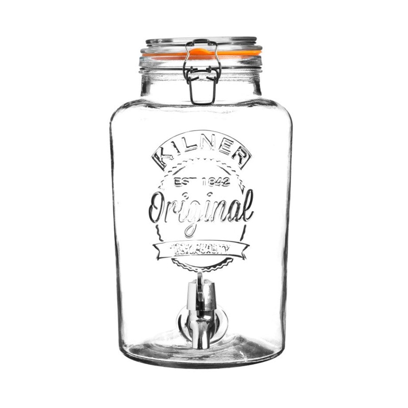 Kilner Clip Top Round Drinks Dispenser 5 Litre | 0025.405