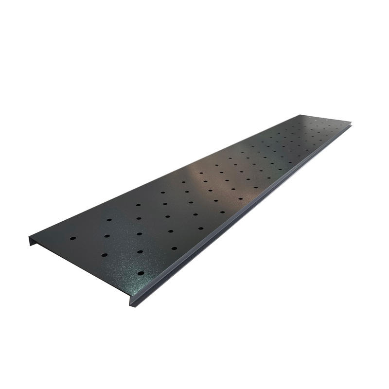 Satus Fence Round Holes Gate Trellis Panel 900mm Anthracite Grey | 22428115