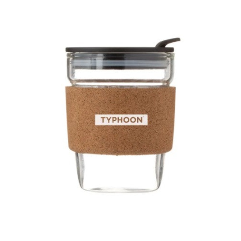 Typhoon Botanics 12oz Glass Coffee Mug | 1401.424