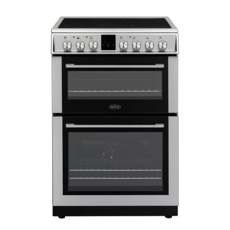 Belling 60cm Freestanding Electric Double Cooker – Stainless Steel | BFSE62MFIX