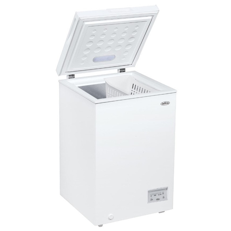 Belling 98L Chest Freezer with Frost Shield – White | BCFE101