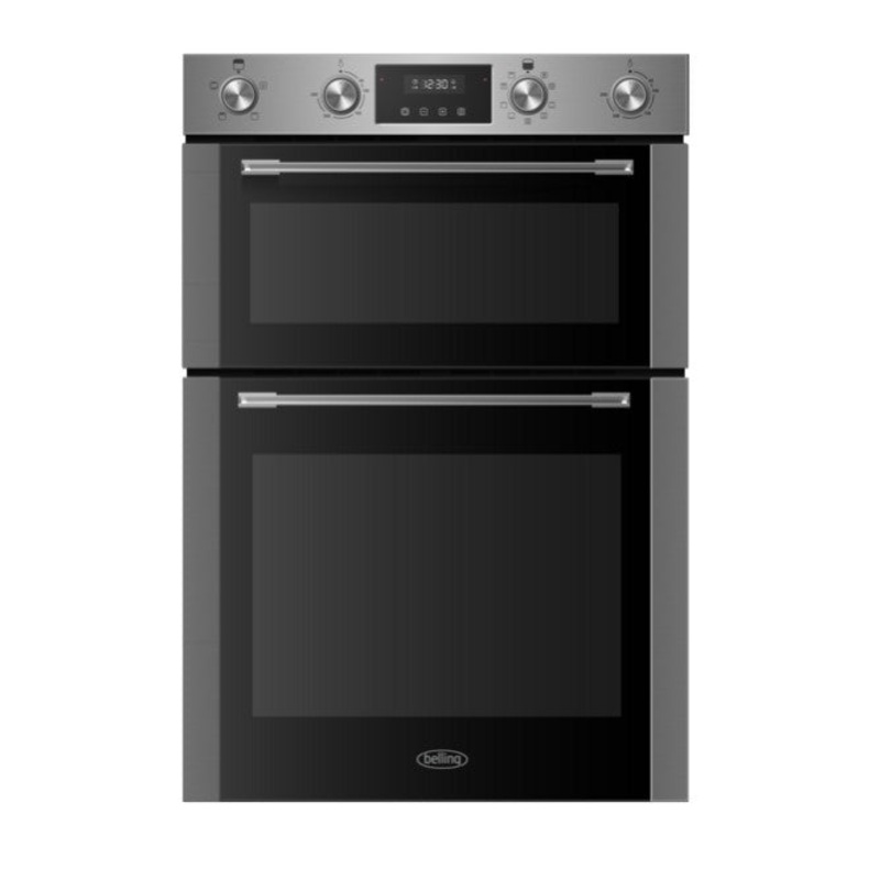 Belling Built-In Double Oven Fan – Stainless Steel | BI904MFSTA