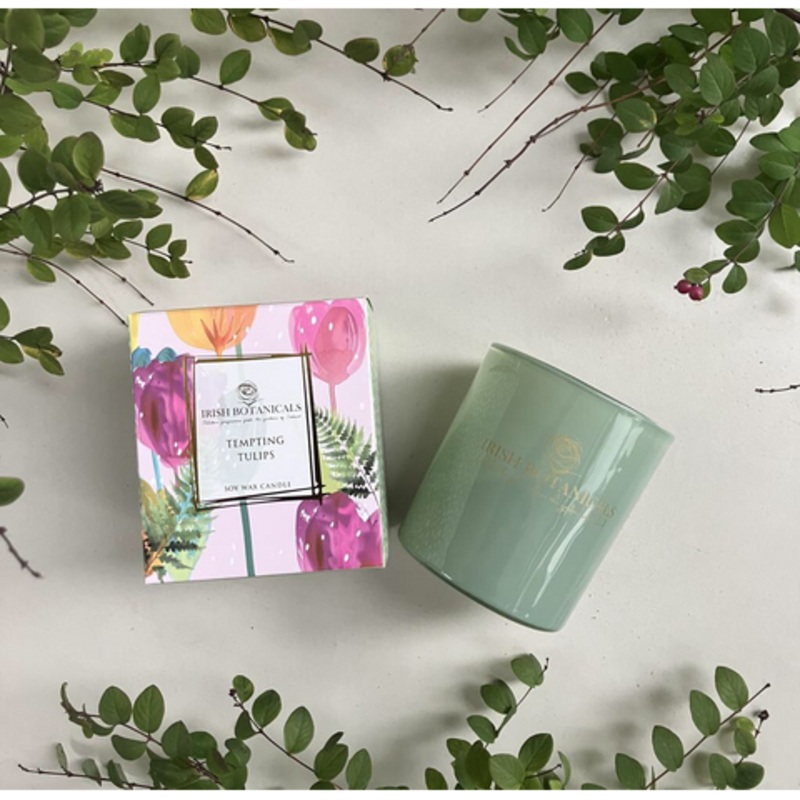 Irish Botanicals Tempting Tulips Candle | IB-TT-89