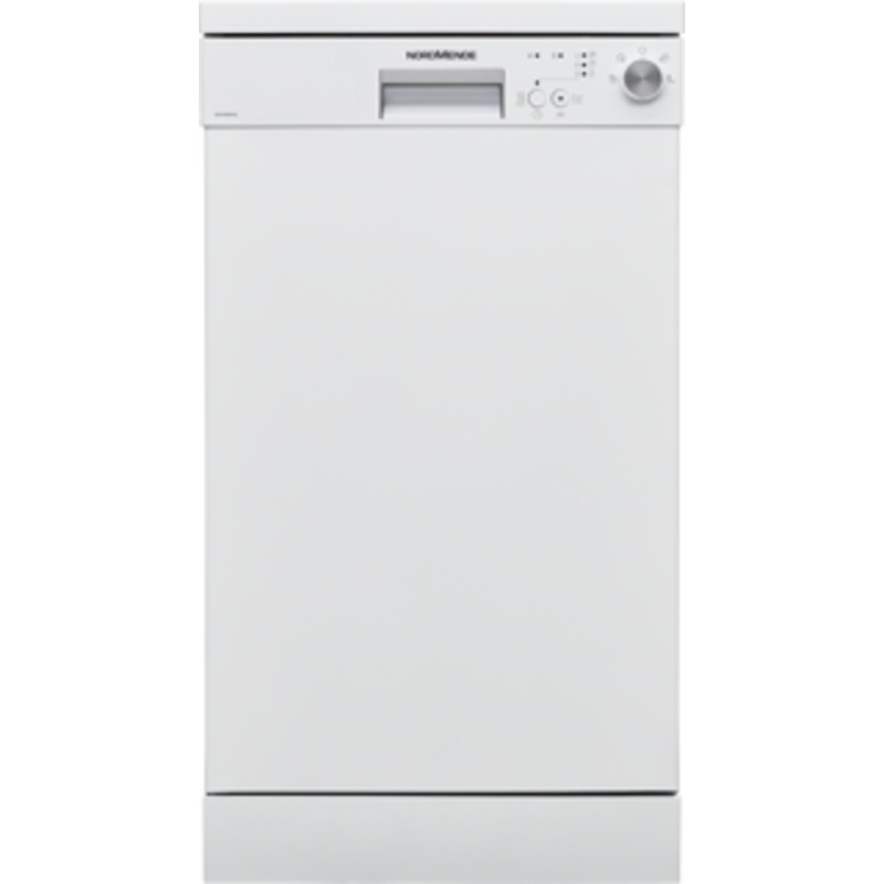 NordMende 10 Place Slimline Freestanding Dishwasher-WhiteDW49WH
