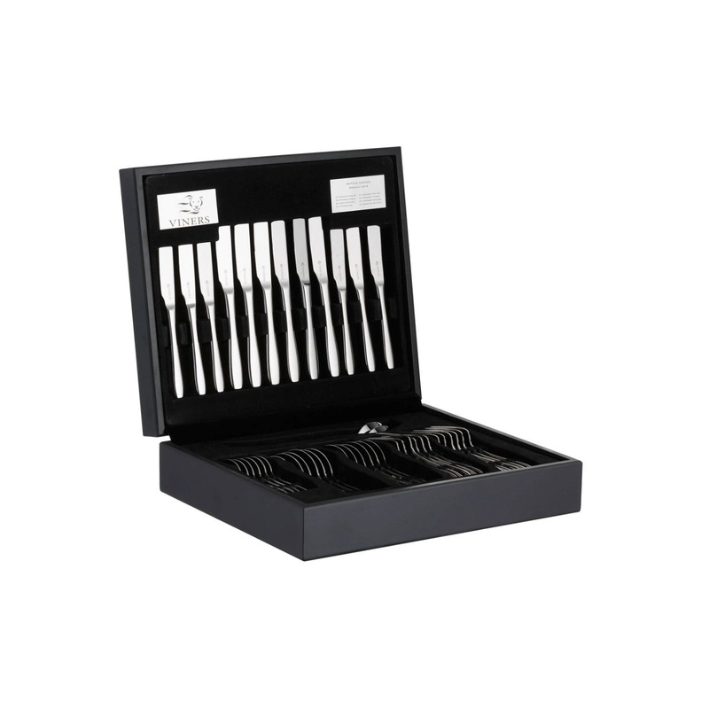 Viners Eden 18/10 44 Pce Wooden Cutlery Set | 0302.578