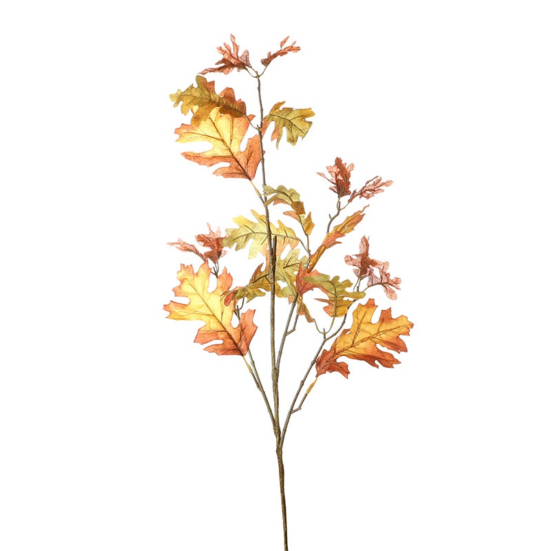 Autumn Oak Leaves Spray | VIC049