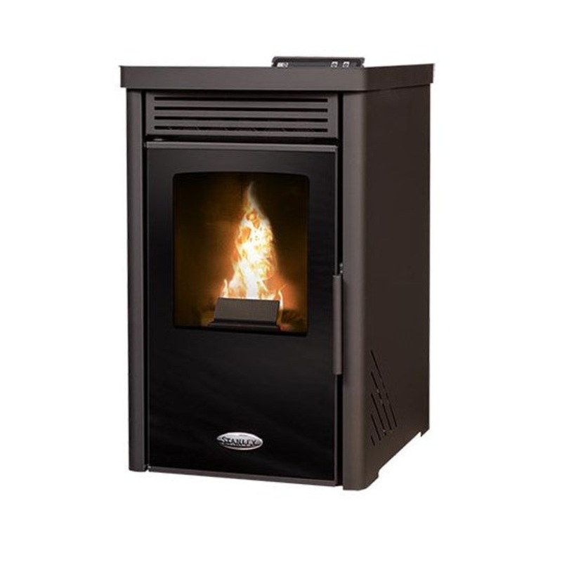 Waterford Stanley AURA 7.3kW Pellet Stove – Graphite Grey | AUNBPS