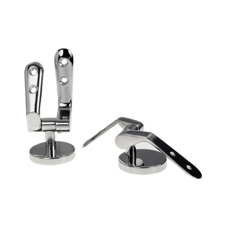WOODEN SEAT FITTINGS|Chrome|Brass