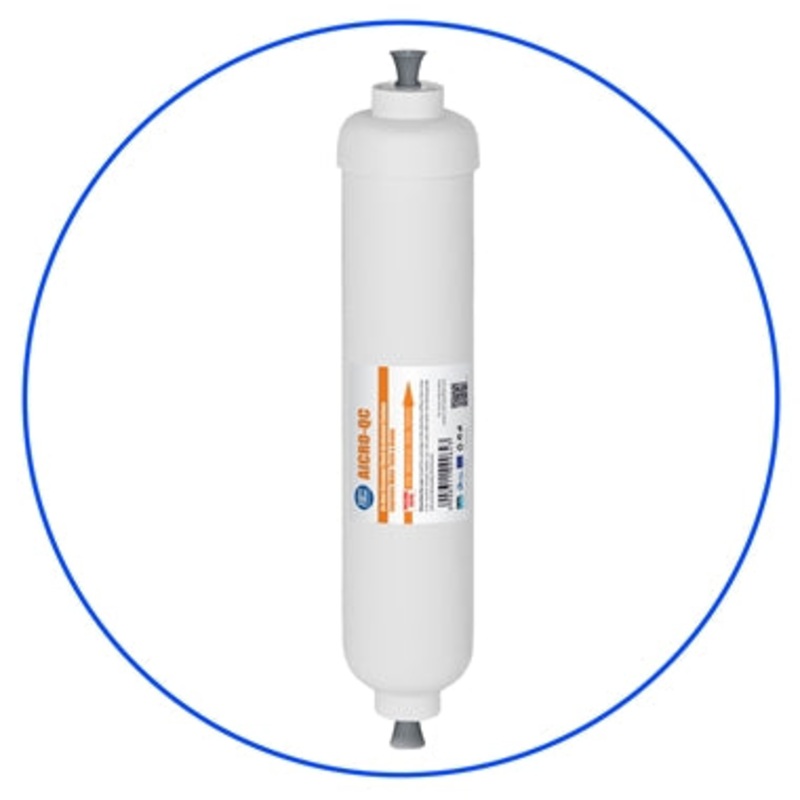 Aqua Filter in-line cartridge with coconut shell granulated activated carbon (GAC)