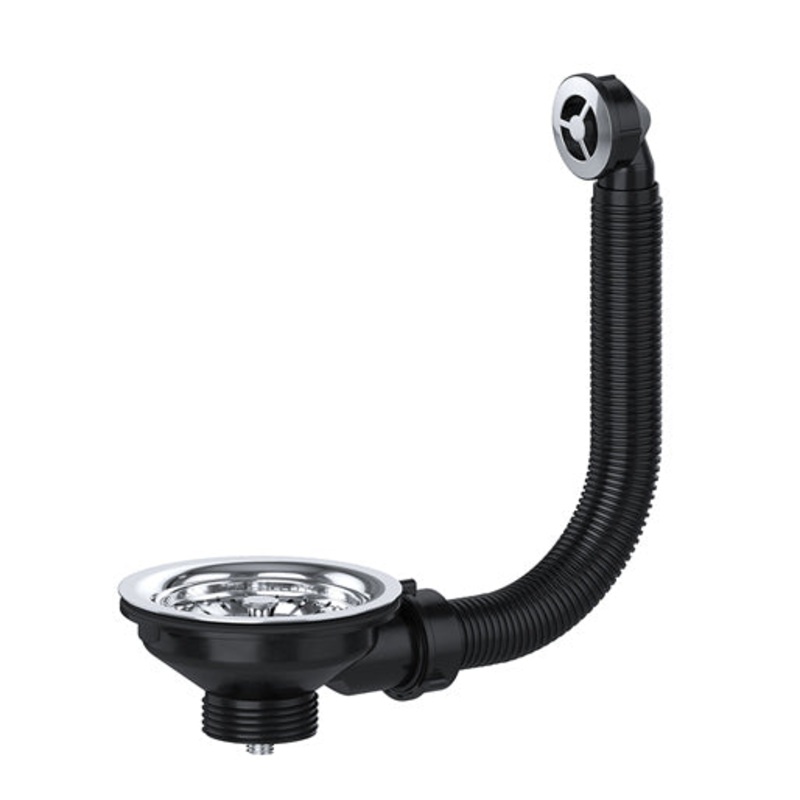 Basket Strainer Waste by Viva Sanitary – Round Overflow