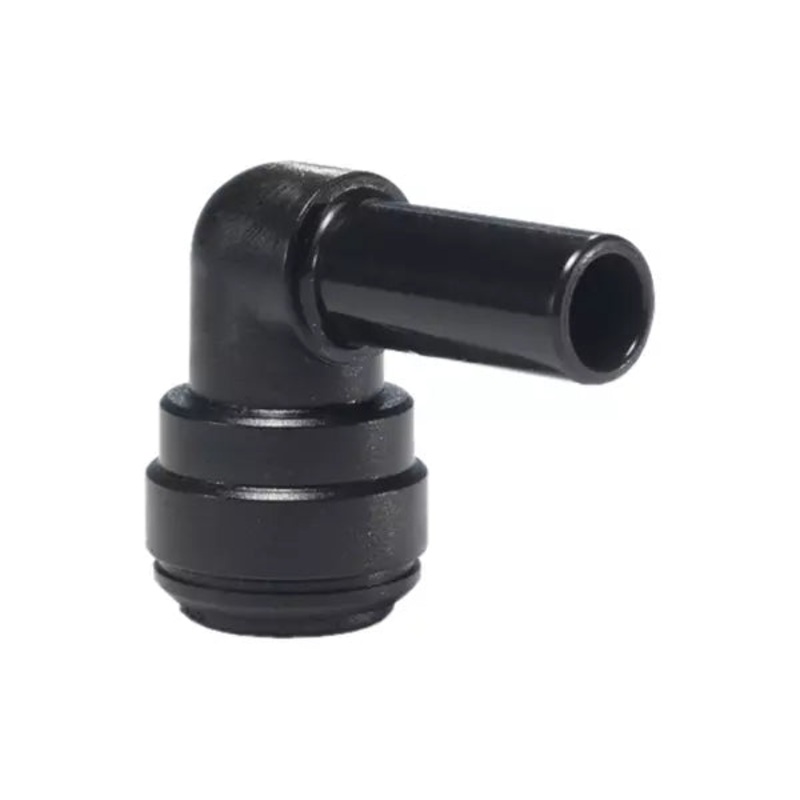 Black Acetal Stem Elbow 15 x 15mm