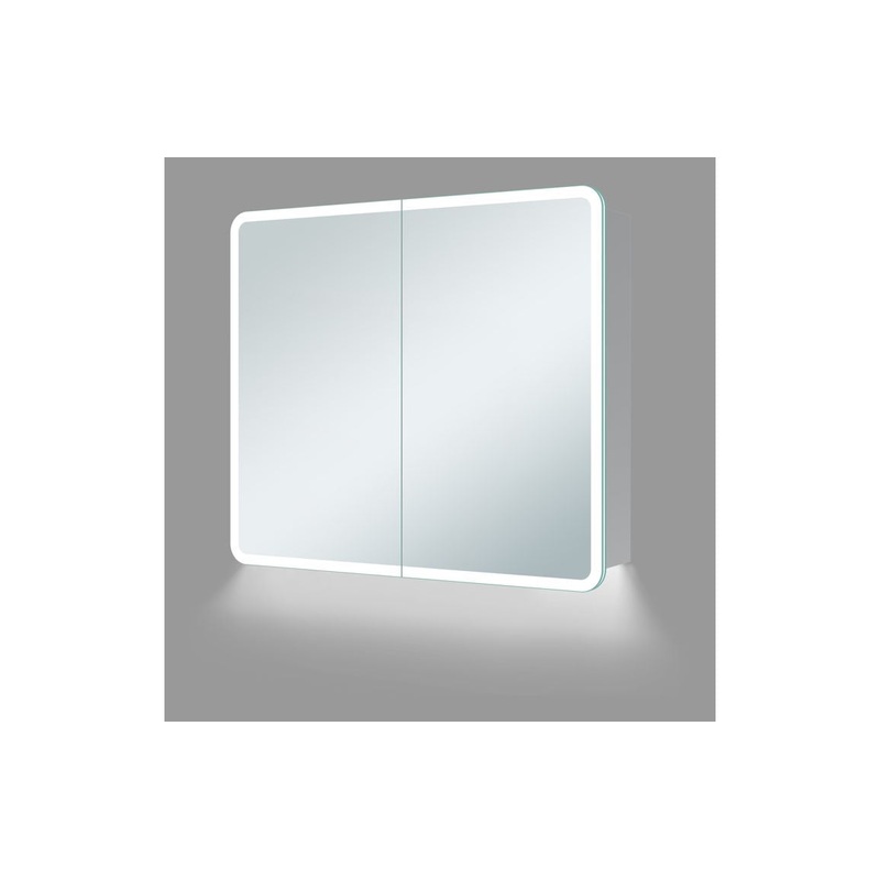 Ekari 600mm 2 Door LED Mirrored Cabinet