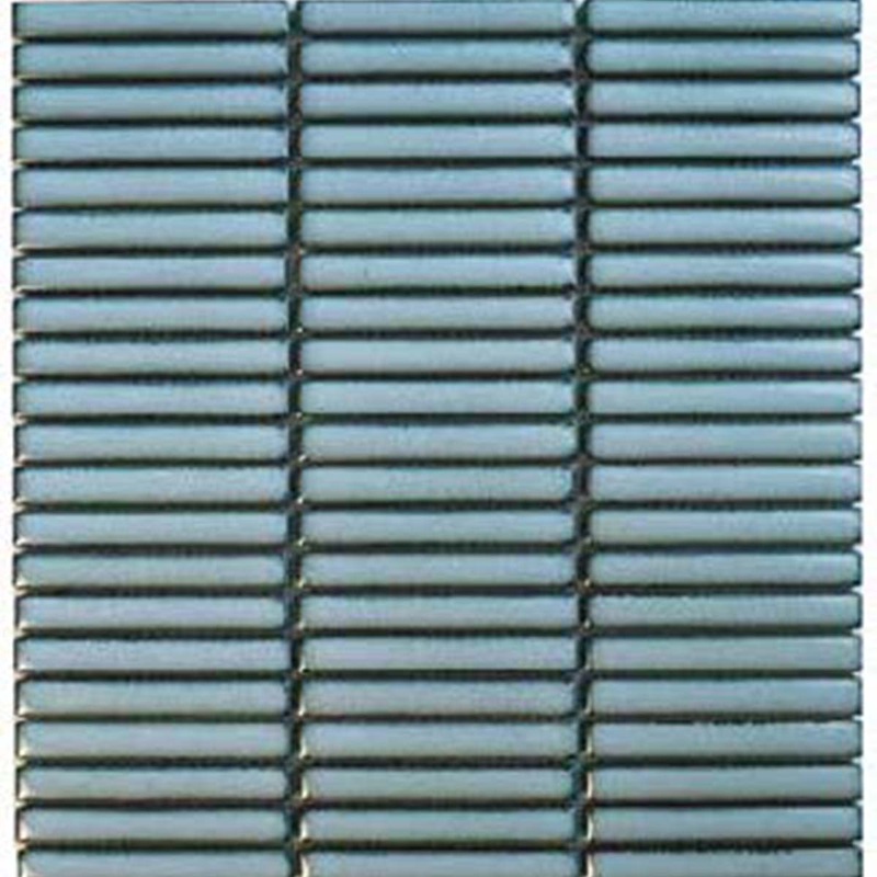 Linea Sapphire Kit-Kat Wall & Floor Mosaic Tile 30x29cm Gloss