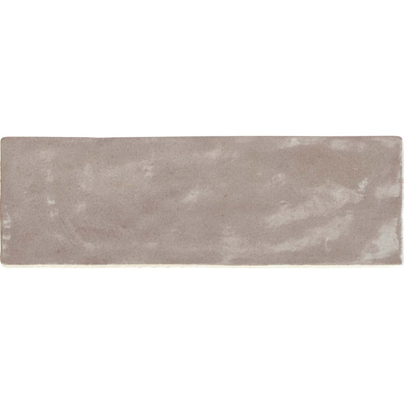 Riad Taupe Decor Wall Tile 6.5x20cm Gloss