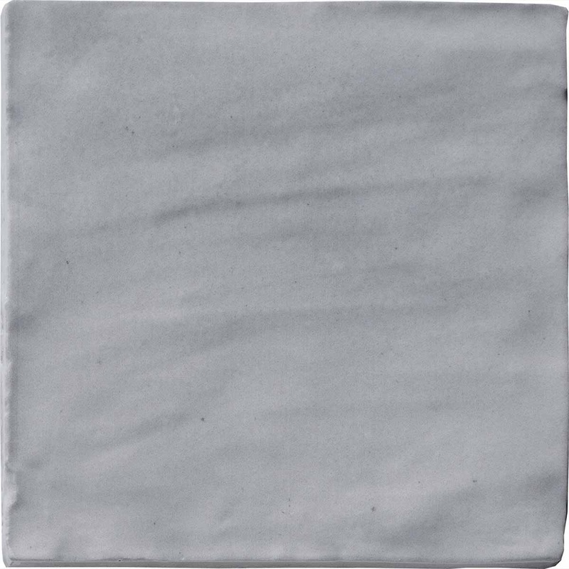 Sahn Grey Decor Wall Tile 10x10cm Matte