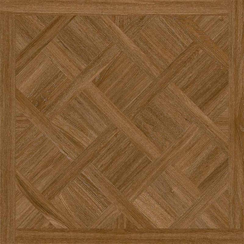 Scandinavian Walnut Wood Effect Porcelain Tile 100x100cm Matt