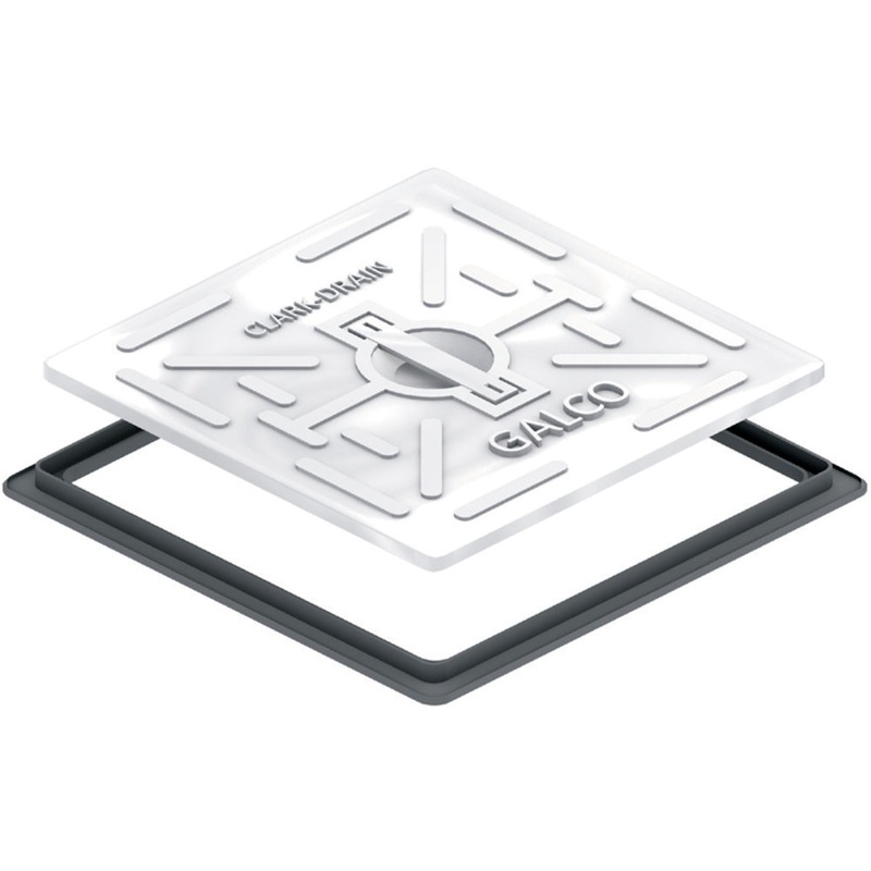 18 x 18 x 5T GREEN MANHOLE COVER