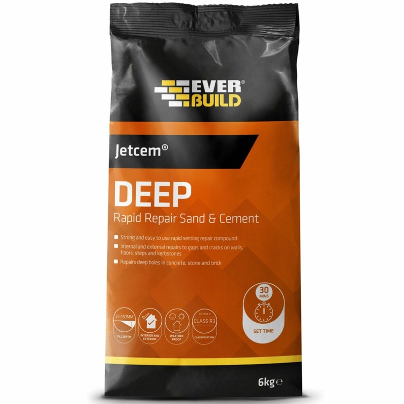 JETCEM RAPID SETTING SAND & CEMENT 6KG BAG