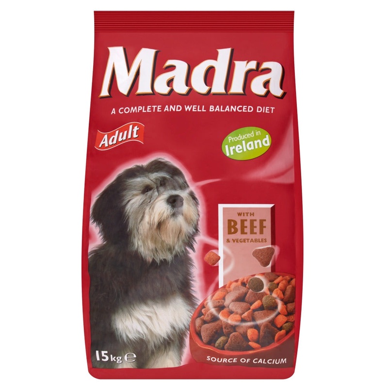 MADRA DOG FOOD BEEF & VEGTABLE