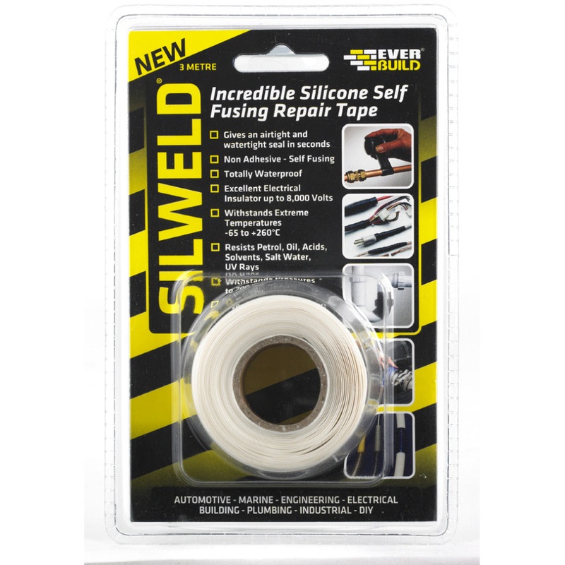 SILWELD TAPE 3m BLACK PER ROLL