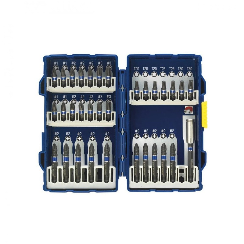 32PCE IMPACT SCREWDRIVER BIT SET IRWIN