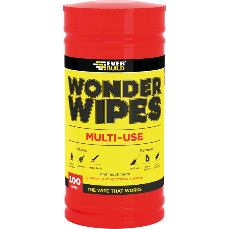 EVERBUILD WONDER WIPES PER 100