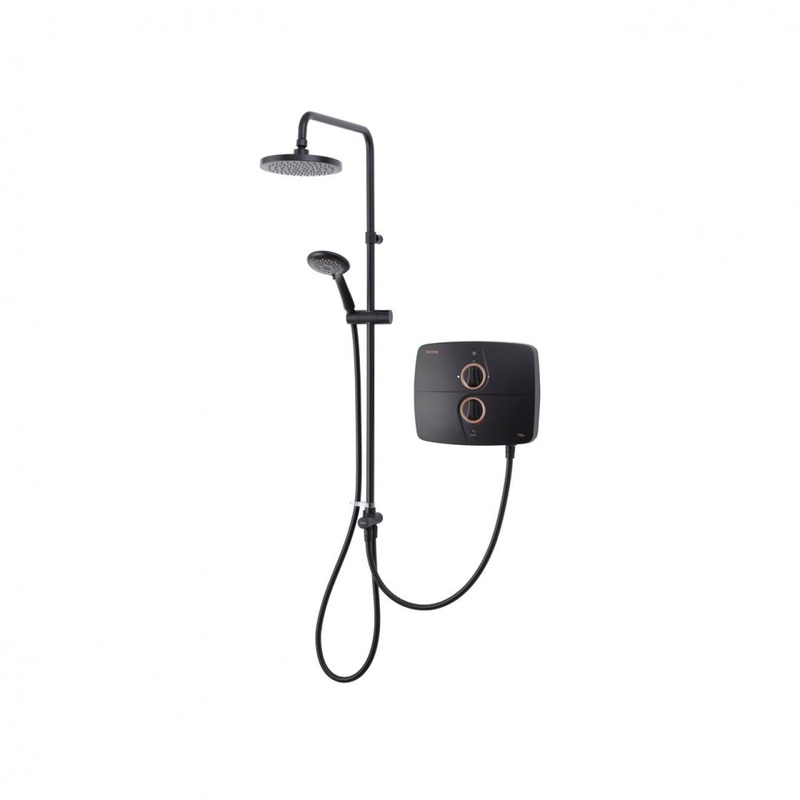 SHOWER TRITON T90 SR DuLec MATTE BLACK