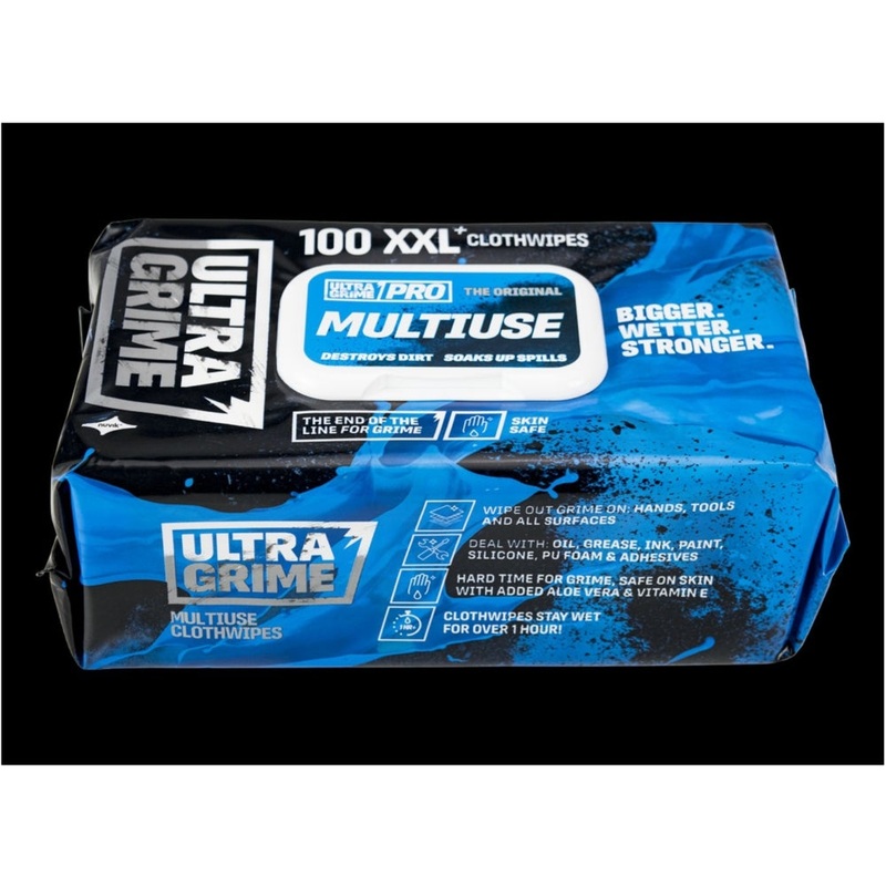 ULTRA GRIME SUPER SIZE WIPES PER 100