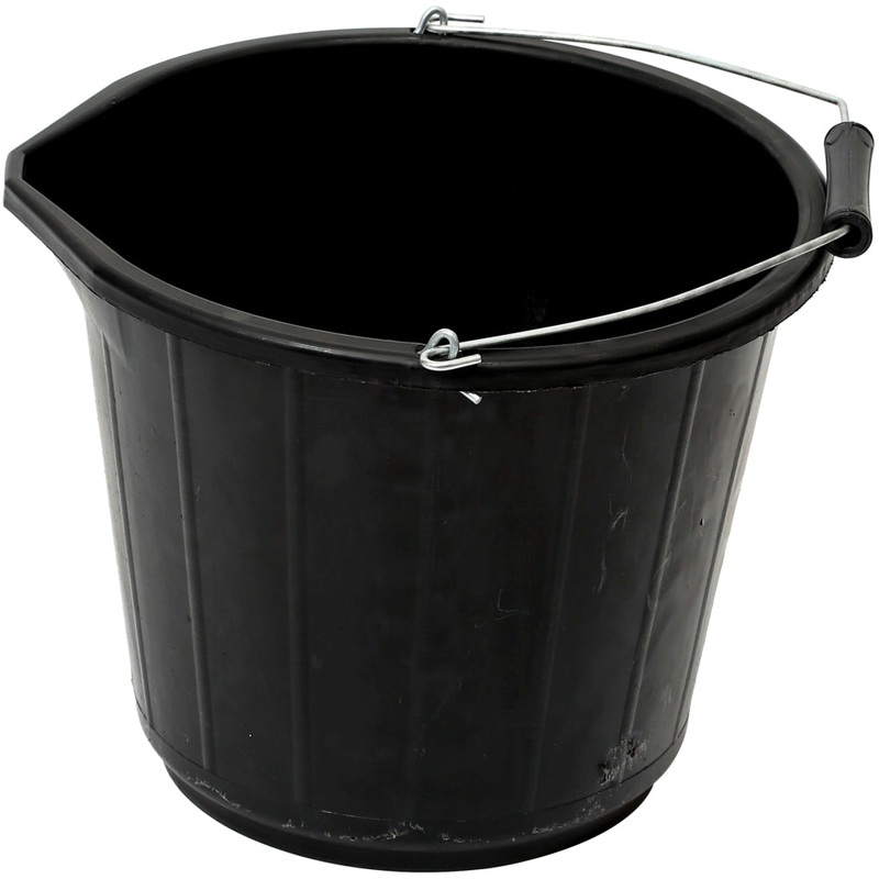 BLACK BUCKET 3 GALLON