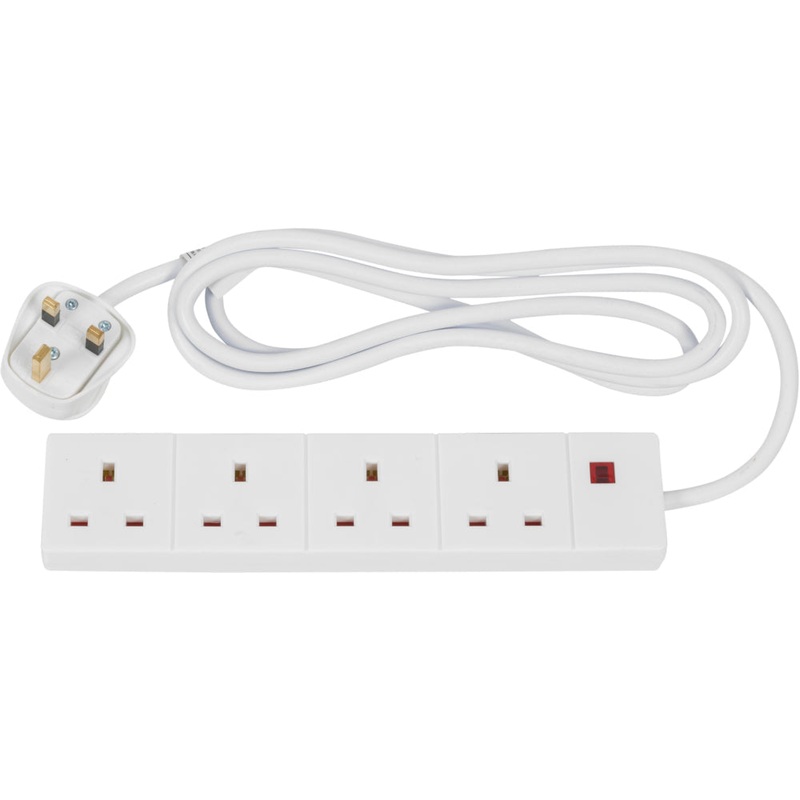 4 WAY EXT SOCKET 2M