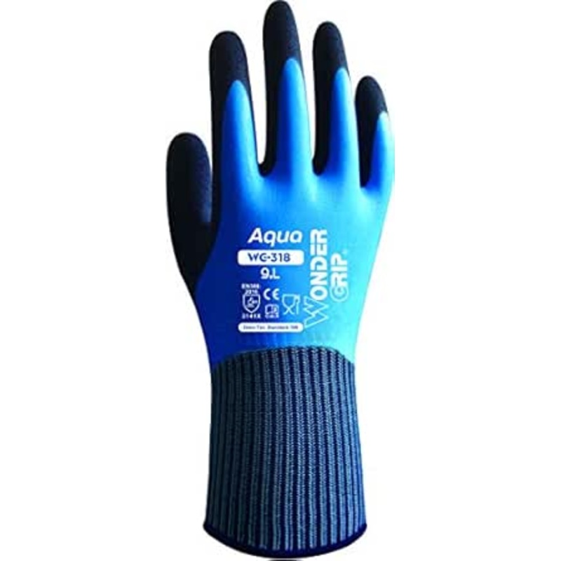 AQUA  SIZE  L GLOVES WONDERGRIP
