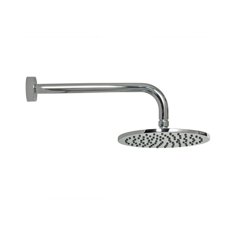 Arva Round 200 shower head &300 wall sho