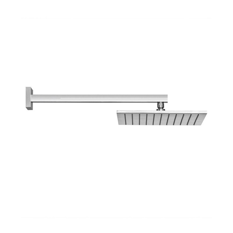 Arva Square 200 shower head &500 wall sh