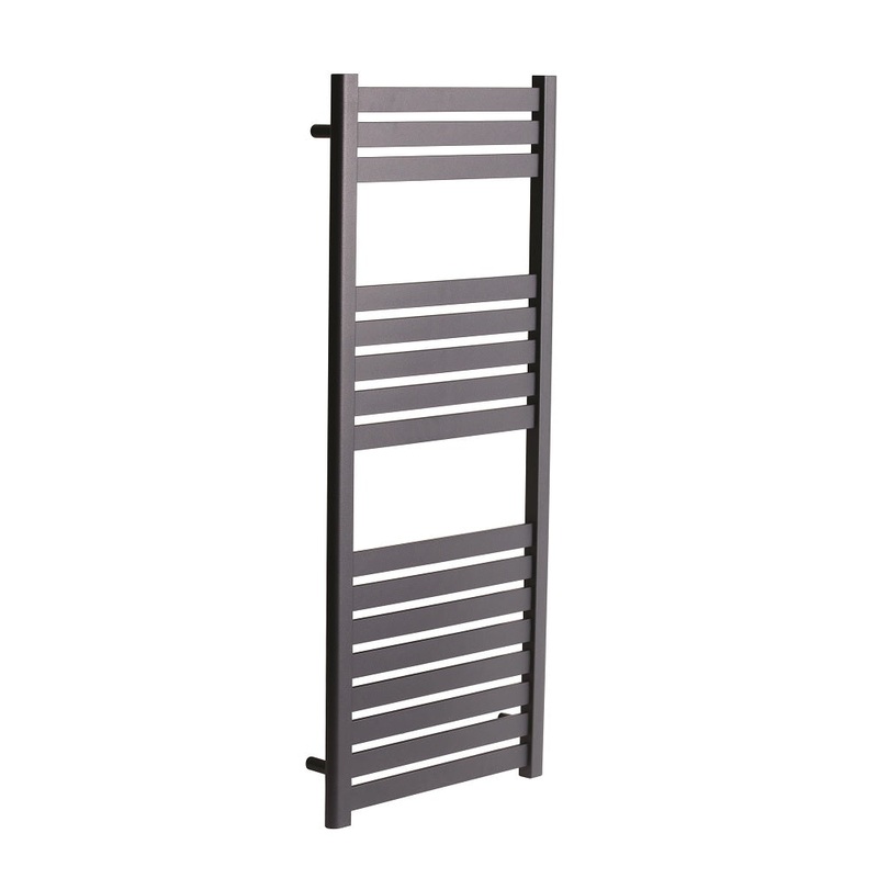 Ashton 1200×500 Heated Towel Rail Anthra